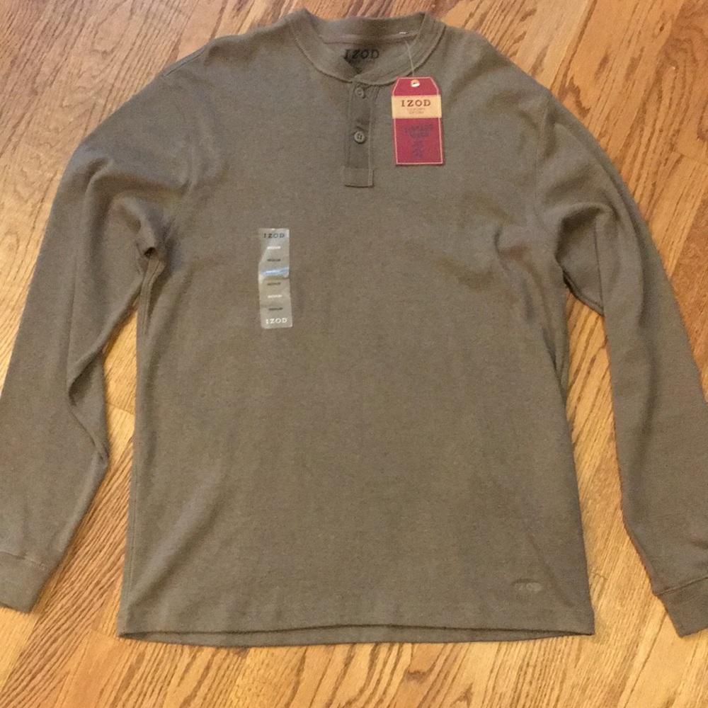 IZOD Luxury Sport Vintage Wash Men’s Henley
